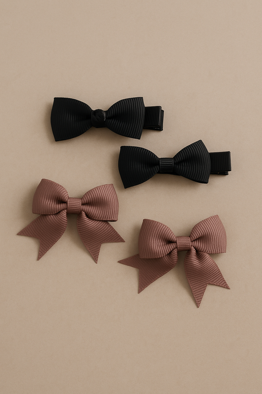 Assorted Hair Clip Set – Stylish Mix for Girls