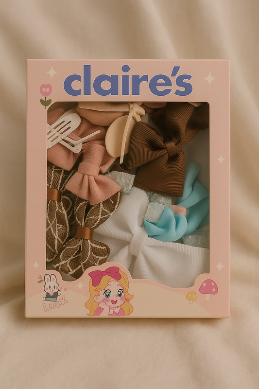 Assorted Hair Clip Set – Stylish Mix for Girls