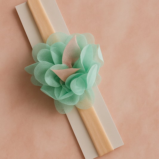 Floral Stretch Headband – Soft & Stylish