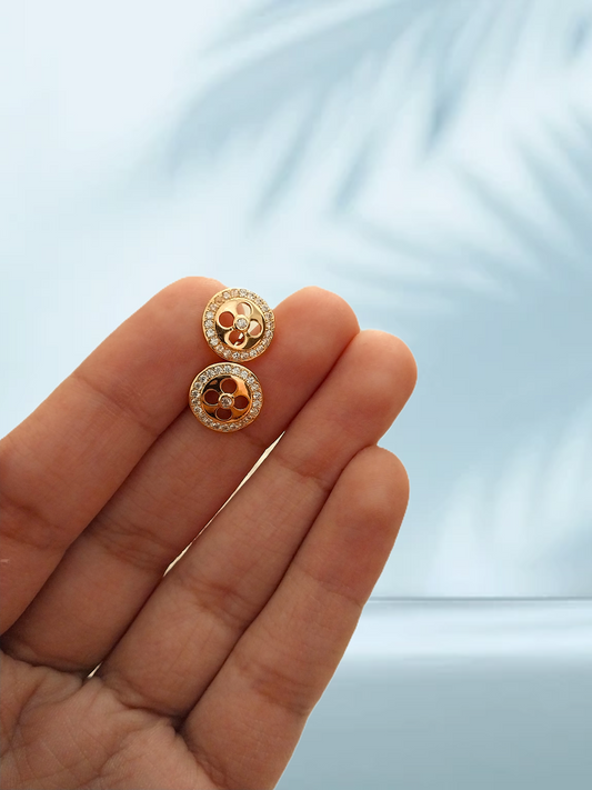 Flower Stud Earrings